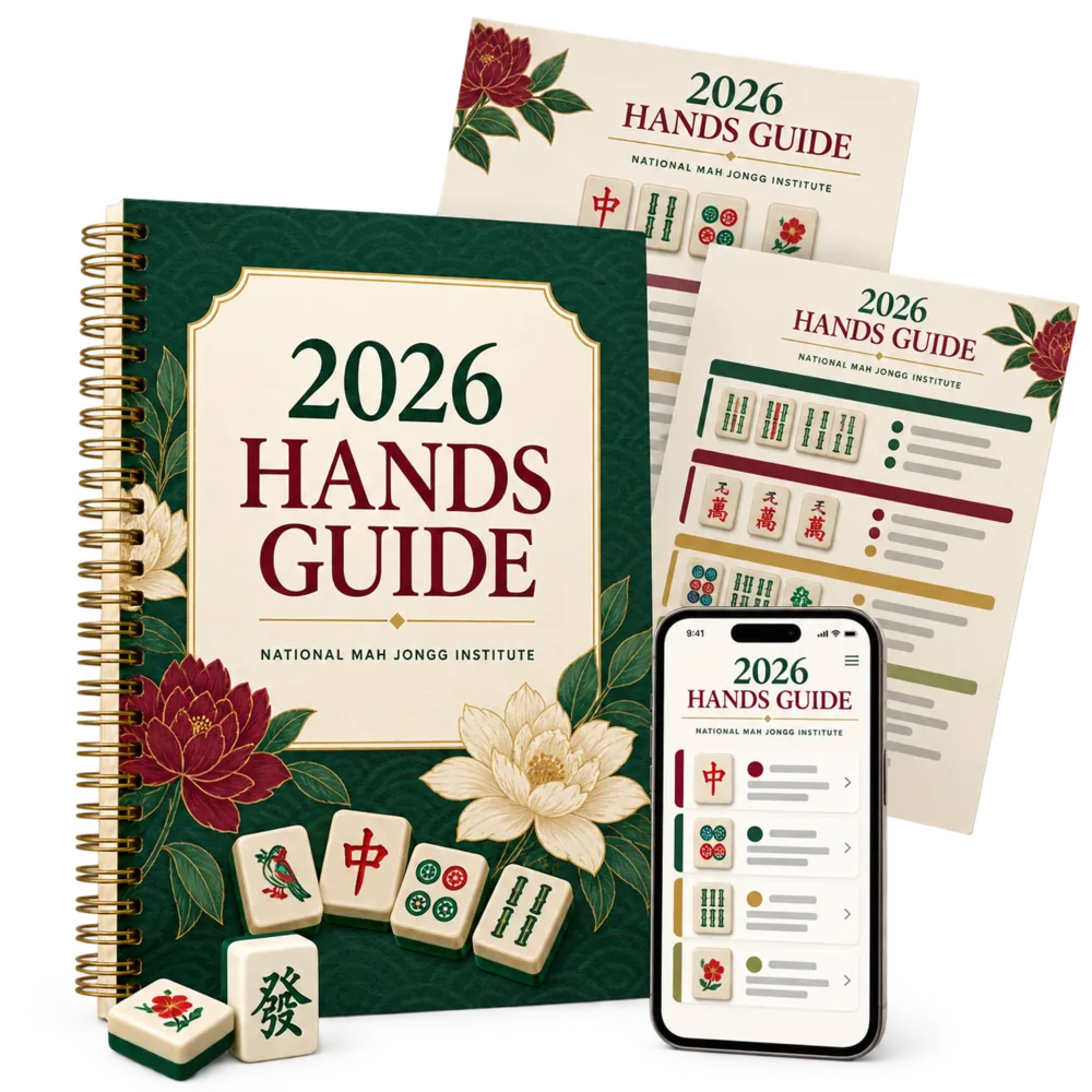 The spiral-bound 2026 Hands Guide next to its mobile version and printable pages.